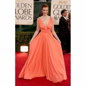 Faviana Gown worn by Marcia Cross Golden Globes